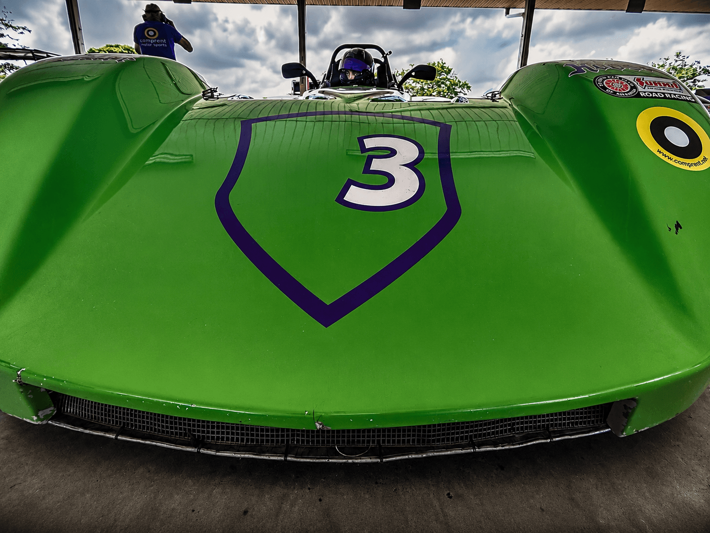 SRF3 nose number three detail from Filippo Massa's CMP 2026 race weekend