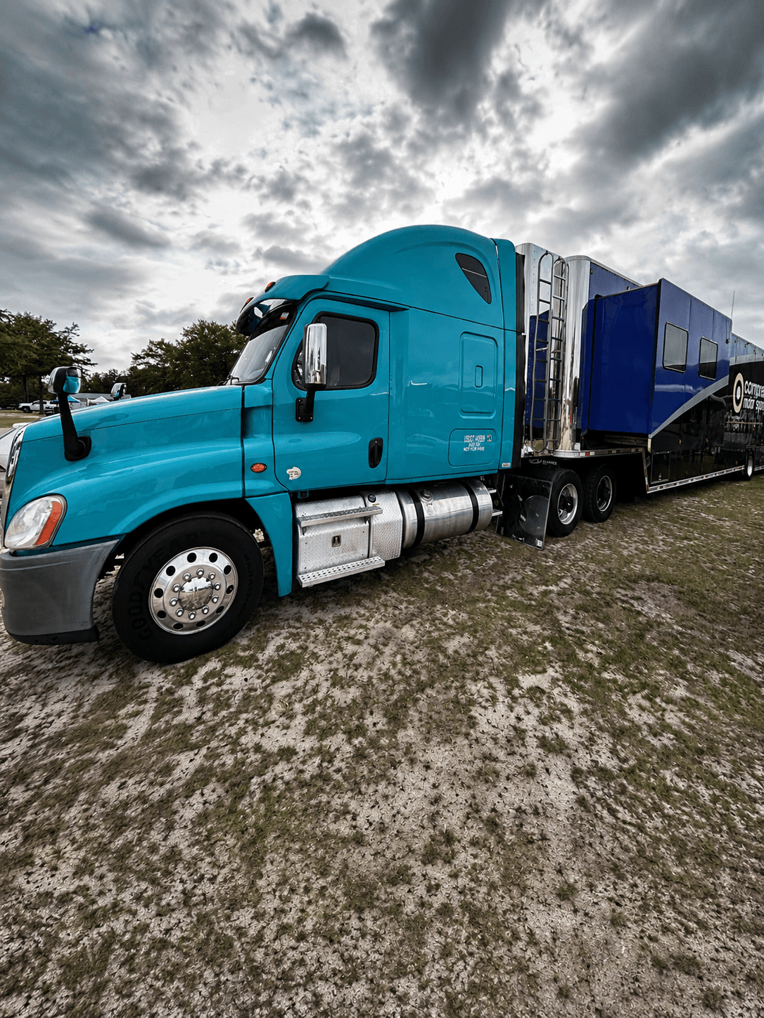 Comprent Motorsports transporter at CMP during Filippo Massa's 2026 race weekend